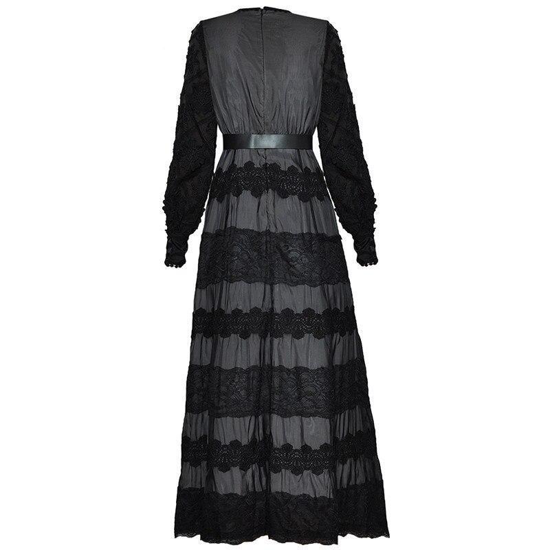 Vintage Šaty S Lucernovým Rukávem Ze 40. Let