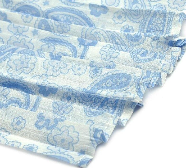 Modré Vintage Šaty