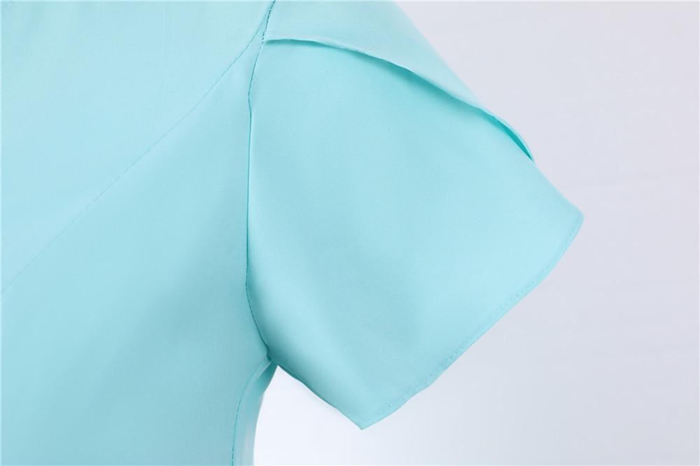 Vintage Šaty Knoflíky Modré