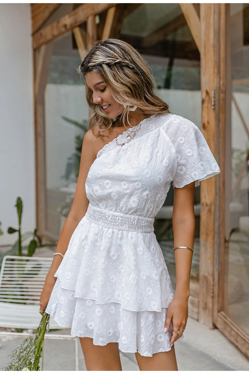 Vintage Šaty S Výšivkou