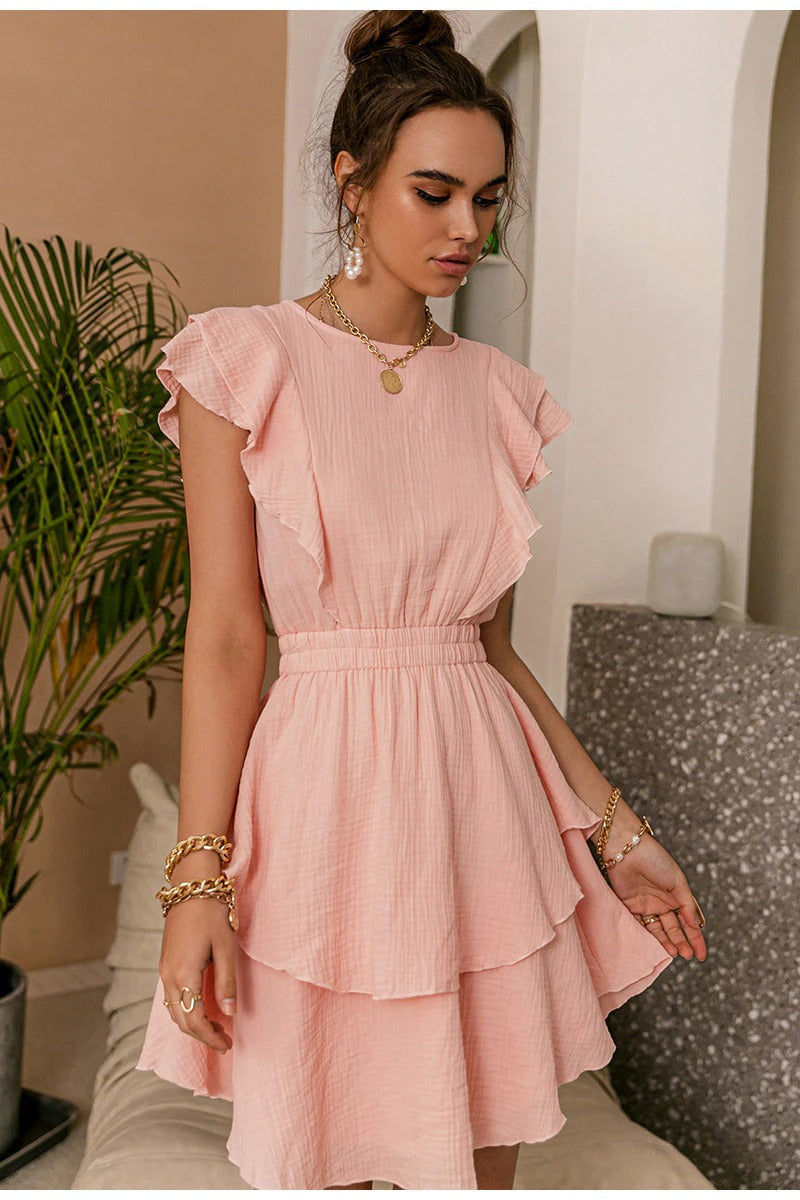 Vintage Bavlněné Šaty