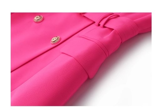 Vintage 40. Tužkové Šaty Fuschia