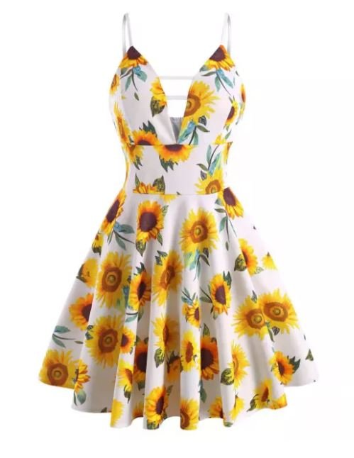 Vintage Šaty S Polovičními Ramínky