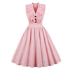 Vintage Růžové Šaty Froufrou Plus Size