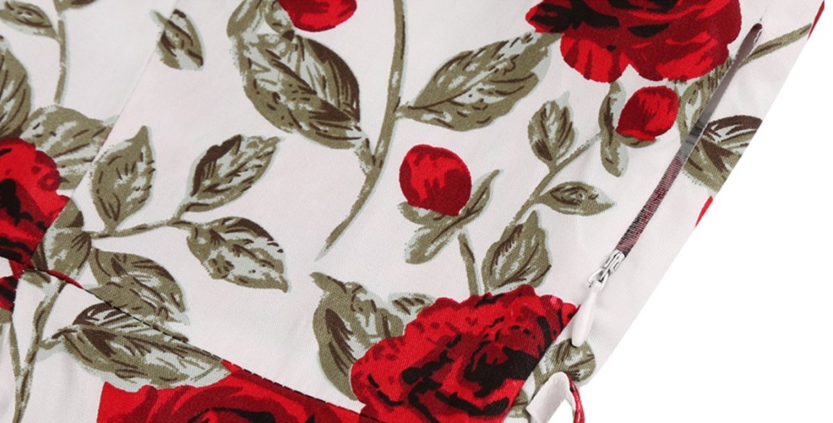 Vintage Šaty S Knoflíky Velikosti 50. Let