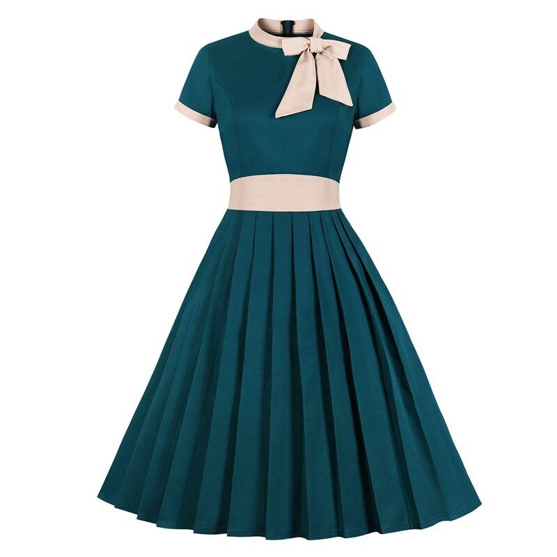 Vintage Elegantní Tyrkysové Šaty Velké Velikosti