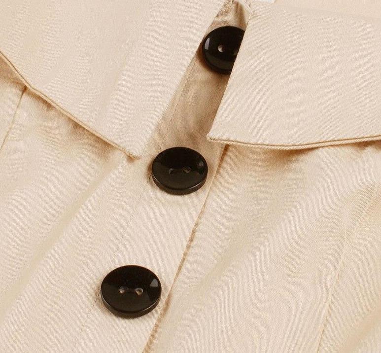 Béžové Šaty Audrey Hepburn Ze 60. Let