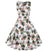 Vintage Šaty Rockabilly Pineapple Plus Velikosti