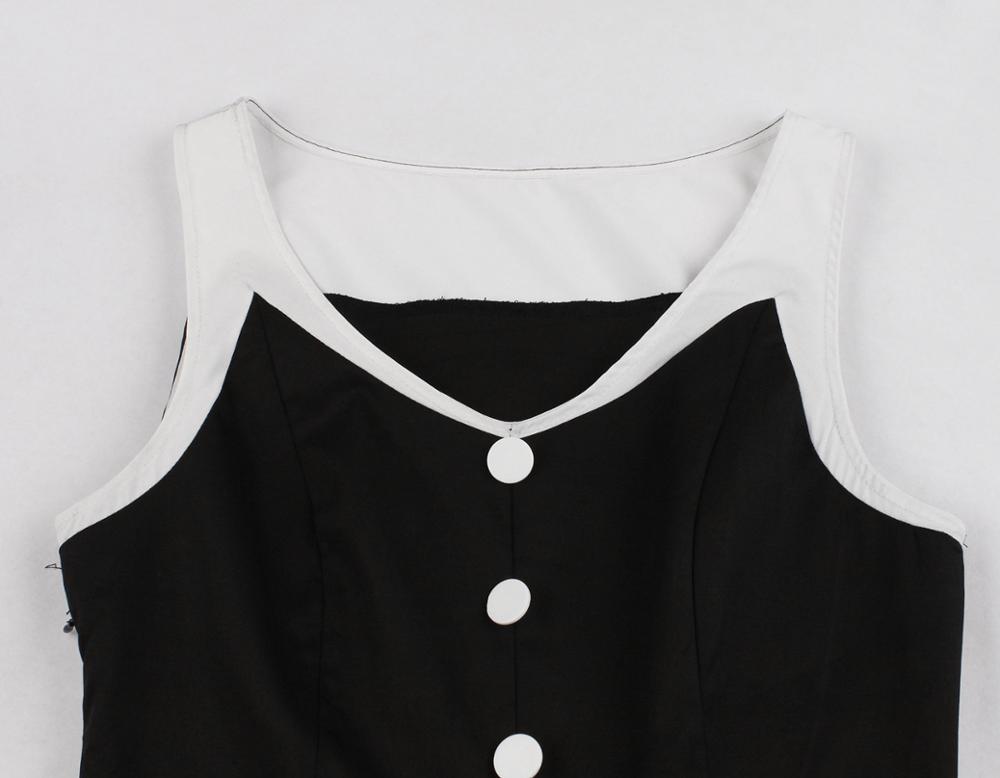 Vintage Šaty Hepburn Černé