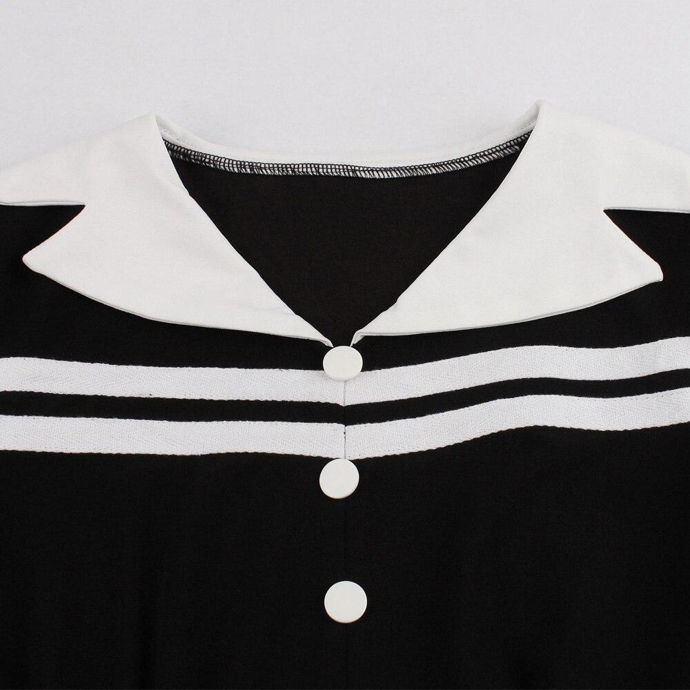 Vintage Zimní Šaty Černé