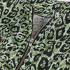 Vintage Zelené Leopardí Šaty