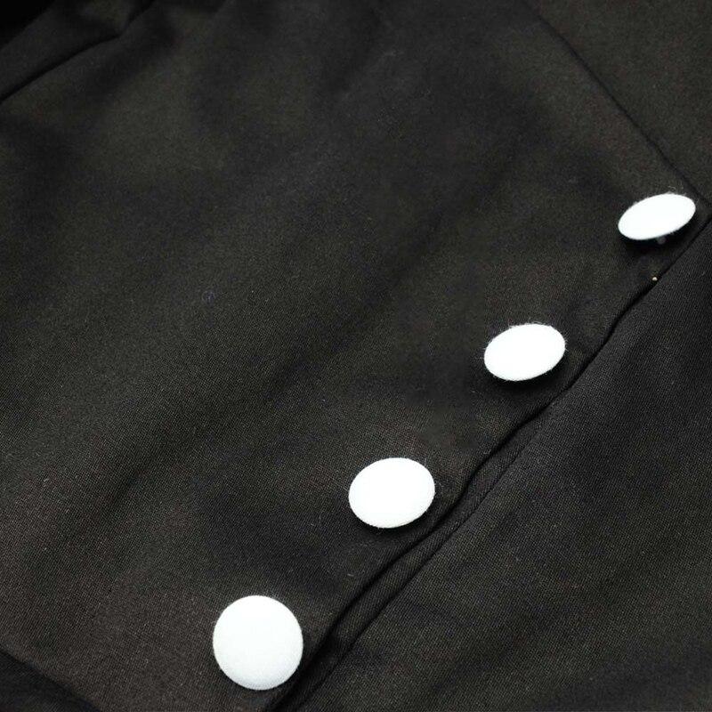 Vintage Šaty S Vysokým Rukávem