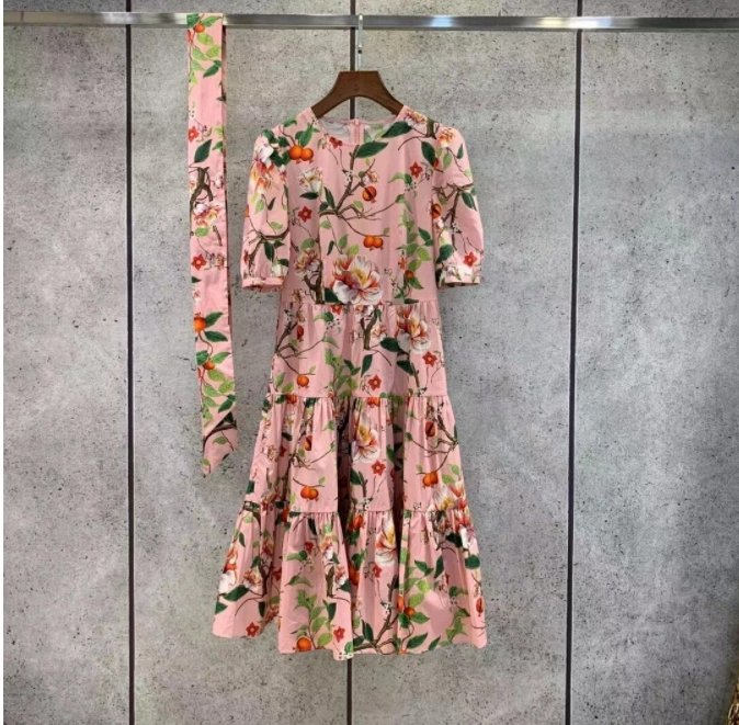 Vintage Růžové Podzimní Svatební Šaty