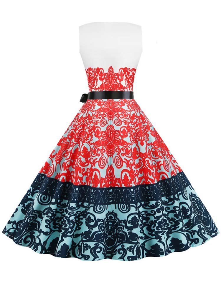 Vintage Červené Šaty