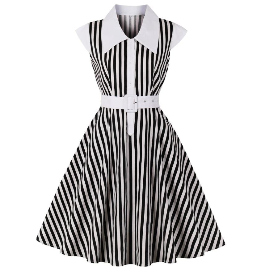 Vintage Pin Up Rock Šaty