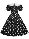 Vintage Polka Šaty