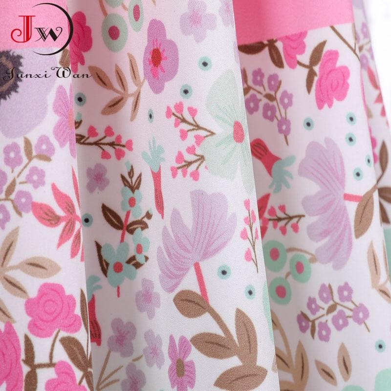 Vintage Princezna Šaty Růžové Květy