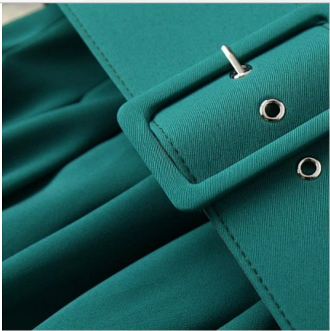 Vintage Kvalitní Zelené Šaty