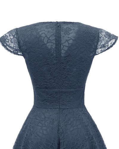 Vintage Navy Recepční Šaty