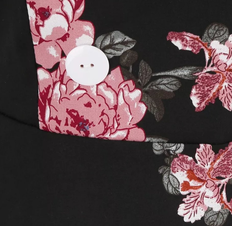 Vintage Rockabilly Šaty Z 50. Let Květin