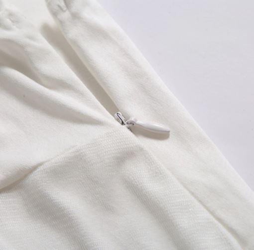 Vintage Rockabilly Krajkové Šaty Bílé