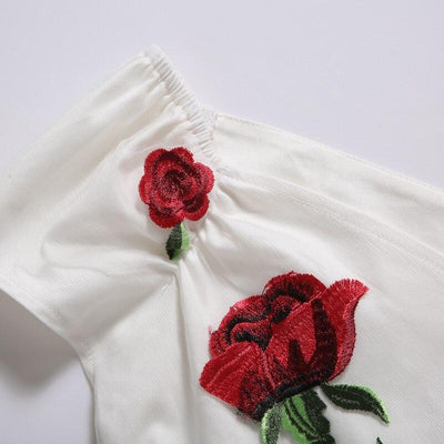 Vintage Rockabilly Krajkové Šaty Bílé
