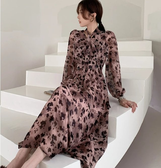 Vintage Růžové Šaty Ze 40. Let