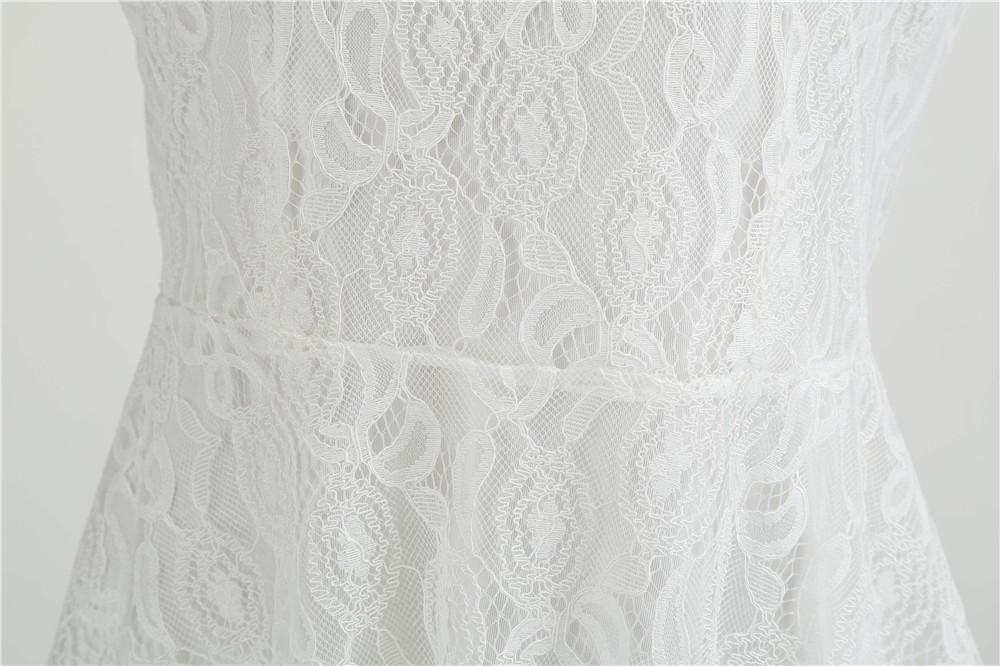 Vintage Trapézové Šaty Bílé