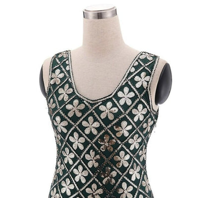 Vintage Zlaté Šaty Velikosti 20. Let