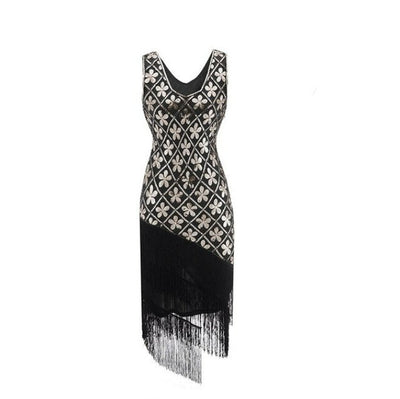 Vintage Zlaté Šaty Velikosti 20. Let