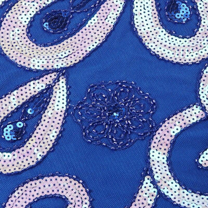 Modré Šaty Ve Stylu 20. Let