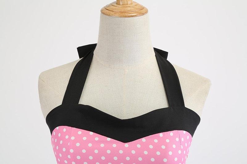 Vintage Růžové Šaty